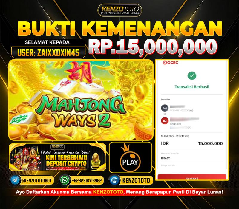 TOTAL WD : RP 15.000.000 CASH!!!