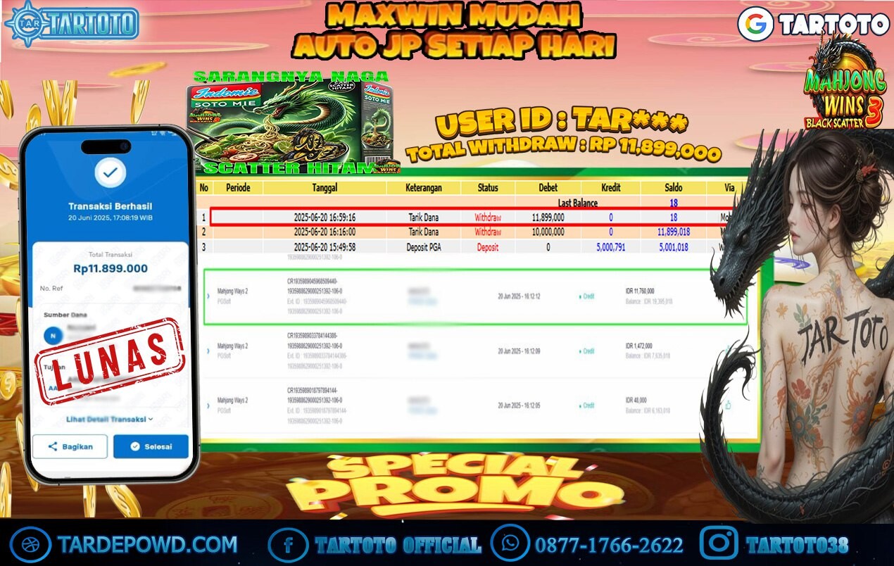JACKPOT PERMAINAN MAHJONG WAYS