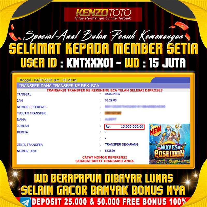 🌊POSEIDON MENGAMUK! CUAN 15 JUTA MELEDAK‼️