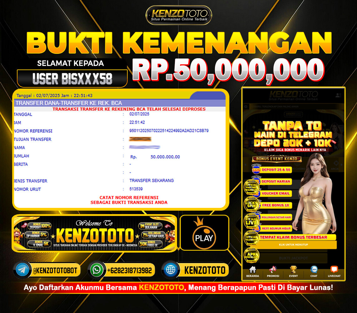 🔥JACKPOT GILA RP50 JUTA‼️