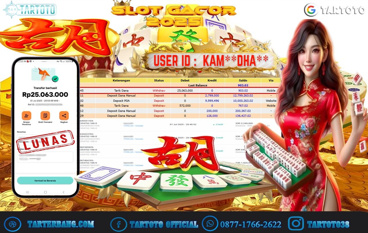 JACKPOT PERMAINAN MAHYONG WAYS