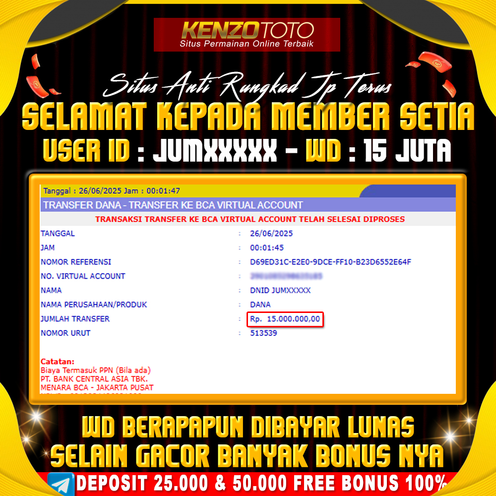💥 “ANTI RUNGKAD! JAM 12 MALAM SALDO NGEBLEDOS 15 JUTA‼️” 🤯 “JP MALAM HARI, TIDURNYA SULTAN MODE!”