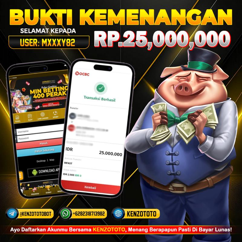 “DUDUK SANTUY, TRANSFERAN 25 JUTA MENDARAT‼️”