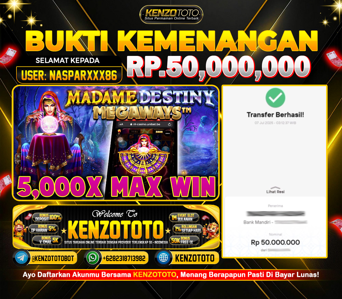 GILA GILA GILA!! 50 JUTA CUMA MODAL PUTAR NASIB DI MADAME DESTINY! 💸🔮