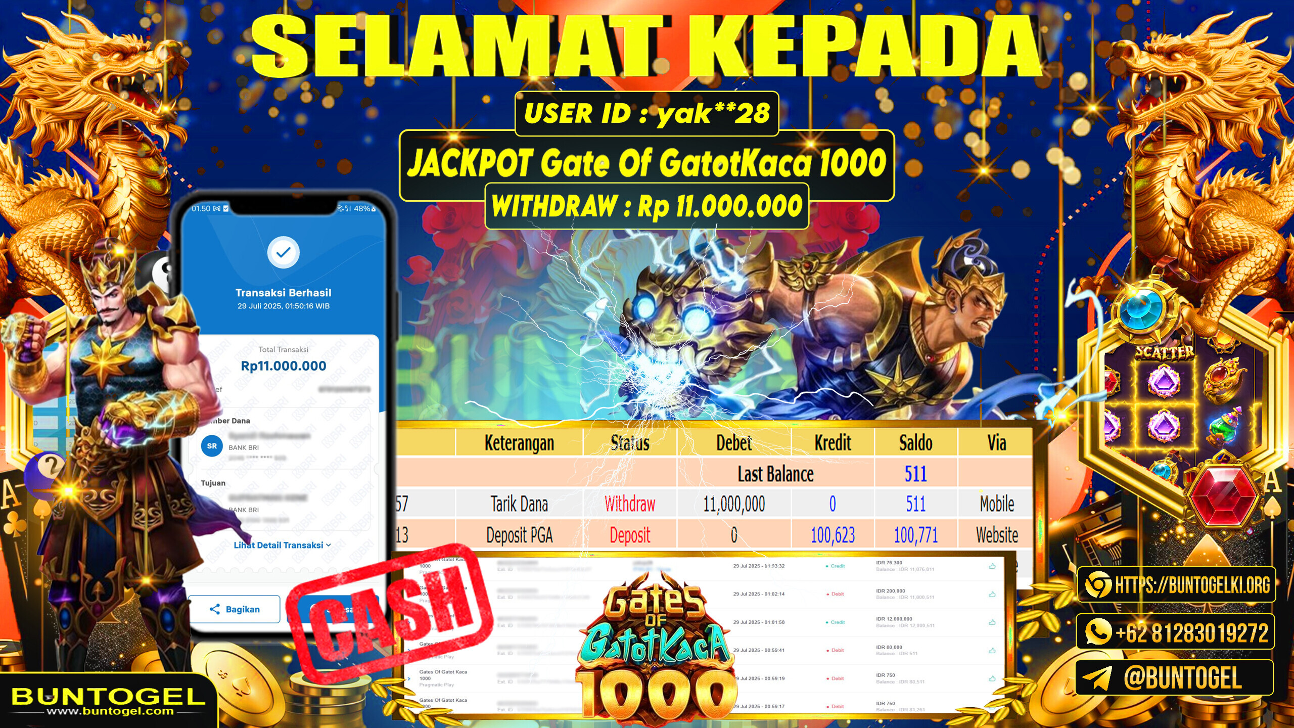 BUKTI BAYAR BUNTOGEL