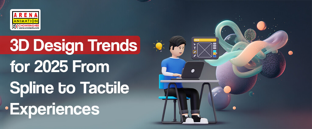 The Sensory Web and Splines in 3D Design Trends for 2025 - Gifyu