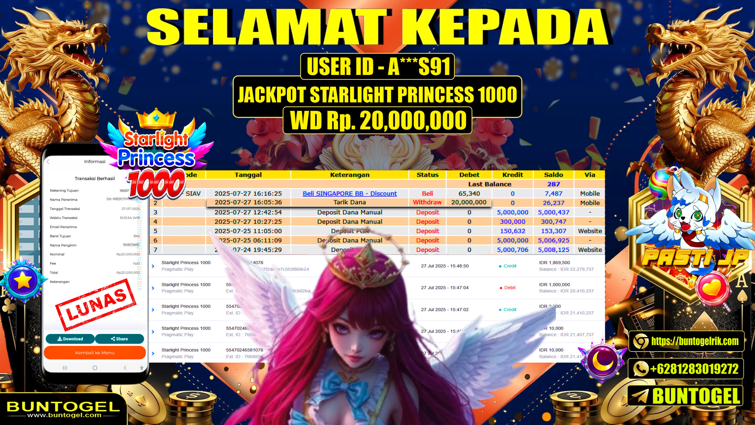 BUKTI BAYAR BUNTOGEL