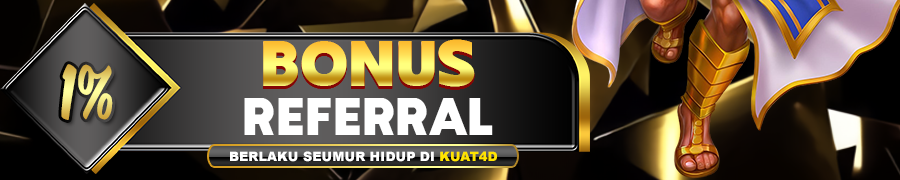 KUAT4D Bonus Referral Up To 1%