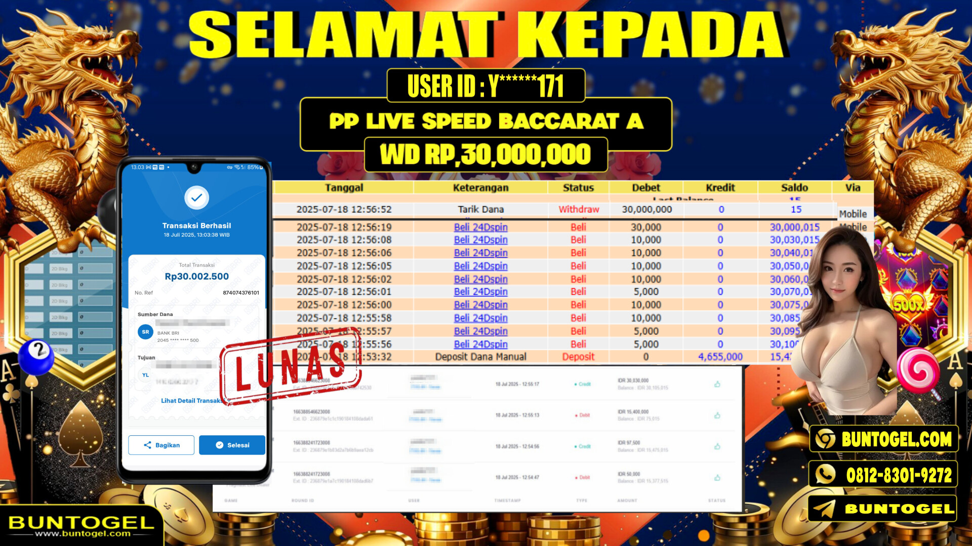 BUKTI BAYAR BUNTOGEL
