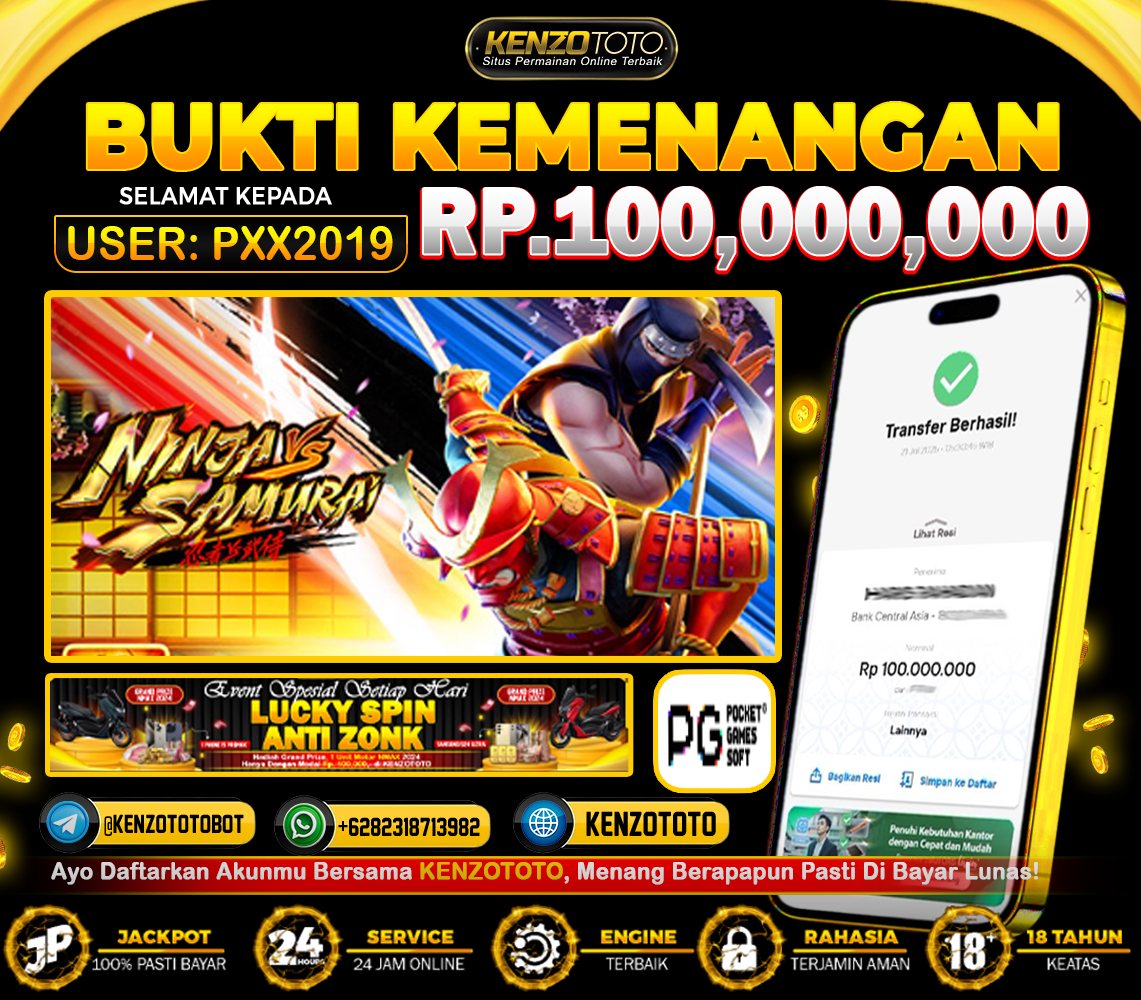 SELAMAT KEPADA USER ID: PXX2019