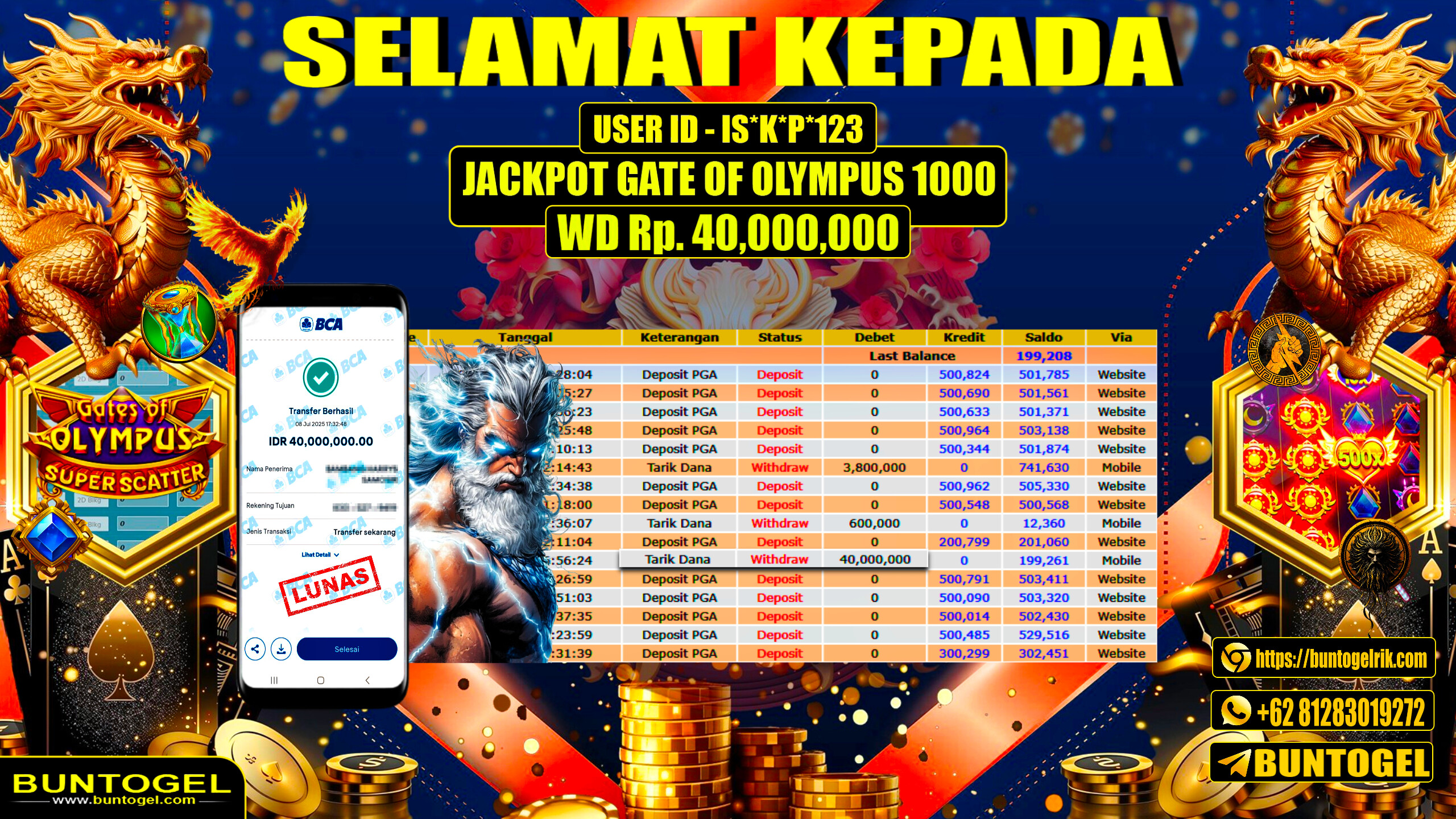 BUKTI BAYAR BUNTOGEL