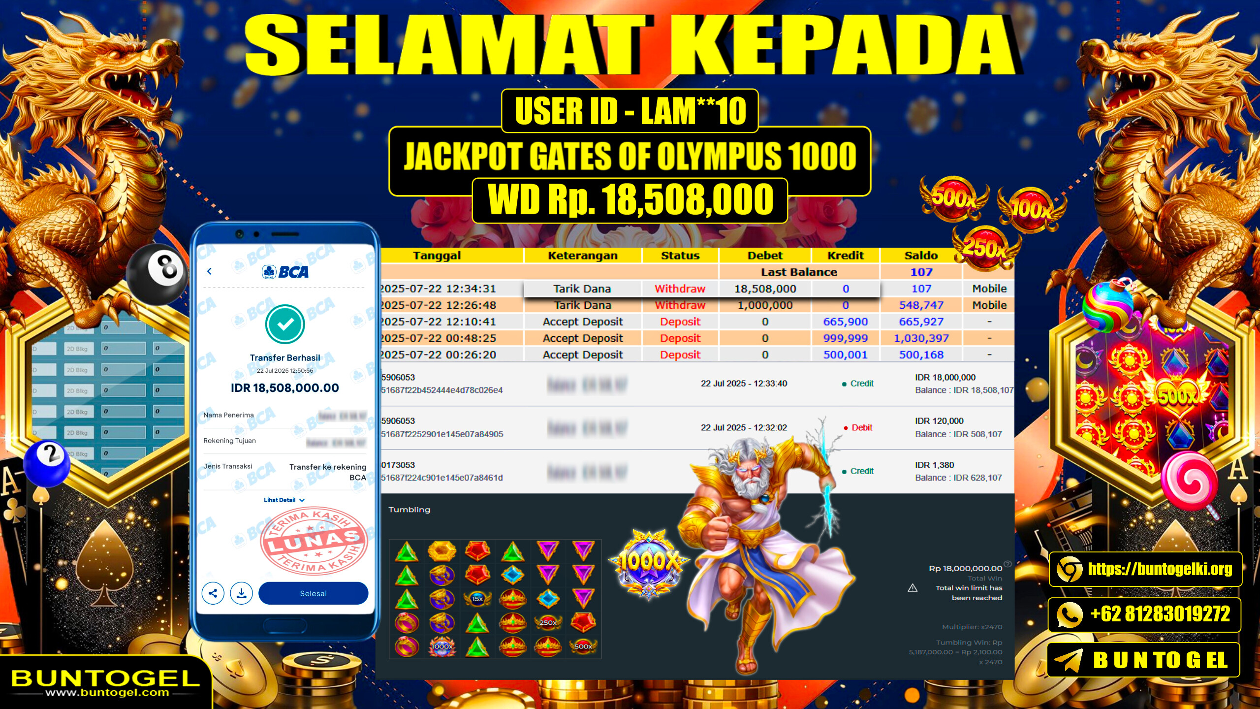 BUKTI BAYAR BUNTOGEL