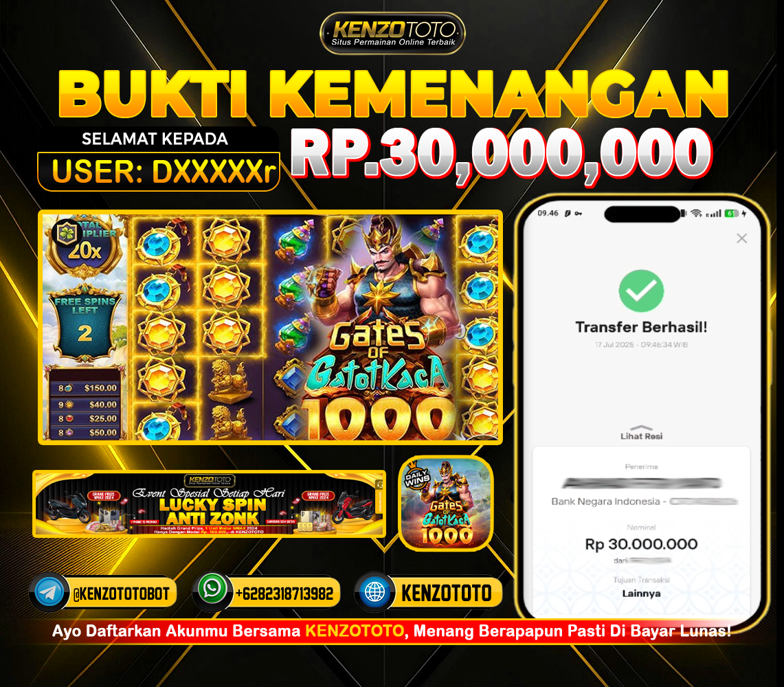 SELAMAT KEPADA USER: DXXXXXR 🔥🔥