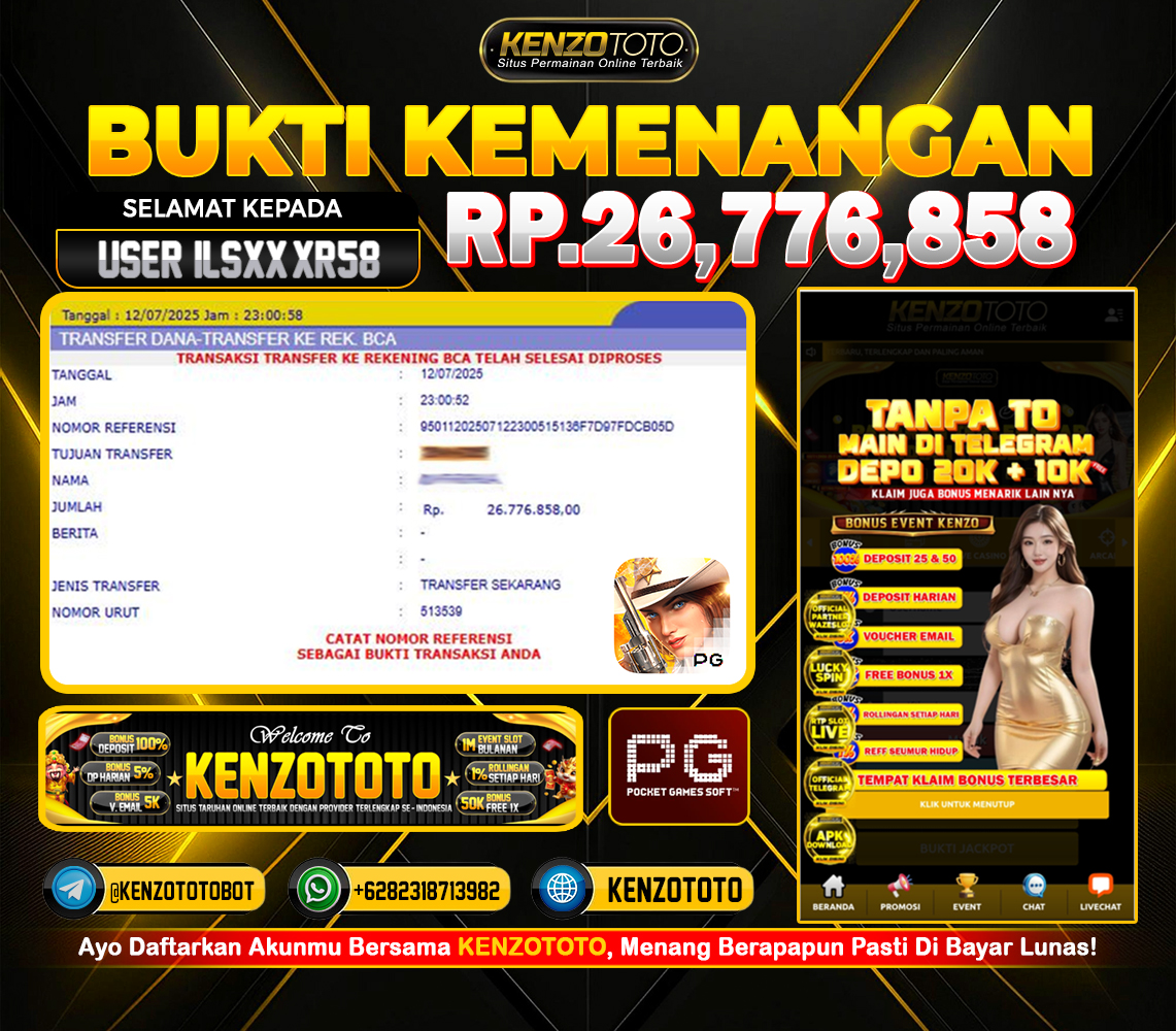 💣 KEMENANGAN BRUTAL RP.26 JUTA! 💣