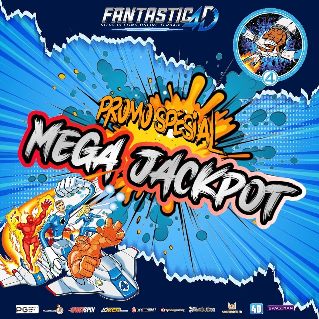 Fantastic4D: Agen Slot Gacor dengan Promo Spesial Mega Jackpot!