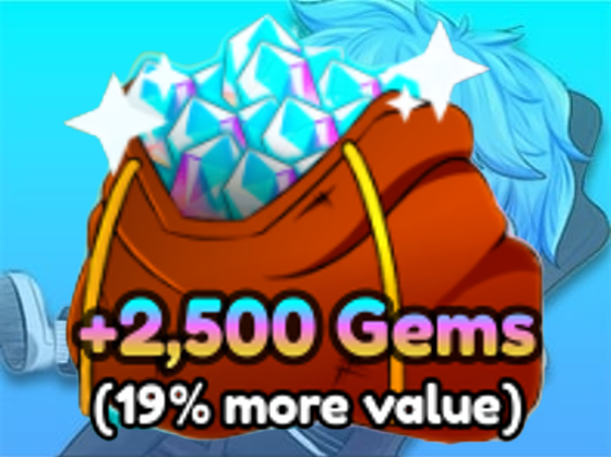 +2,500 Gems ( All Star Tower Defense X )