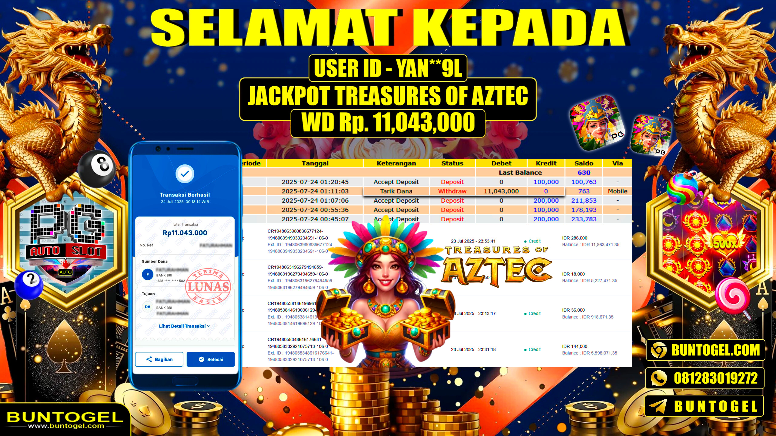 BUKTI BAYAR BUNTOGEL