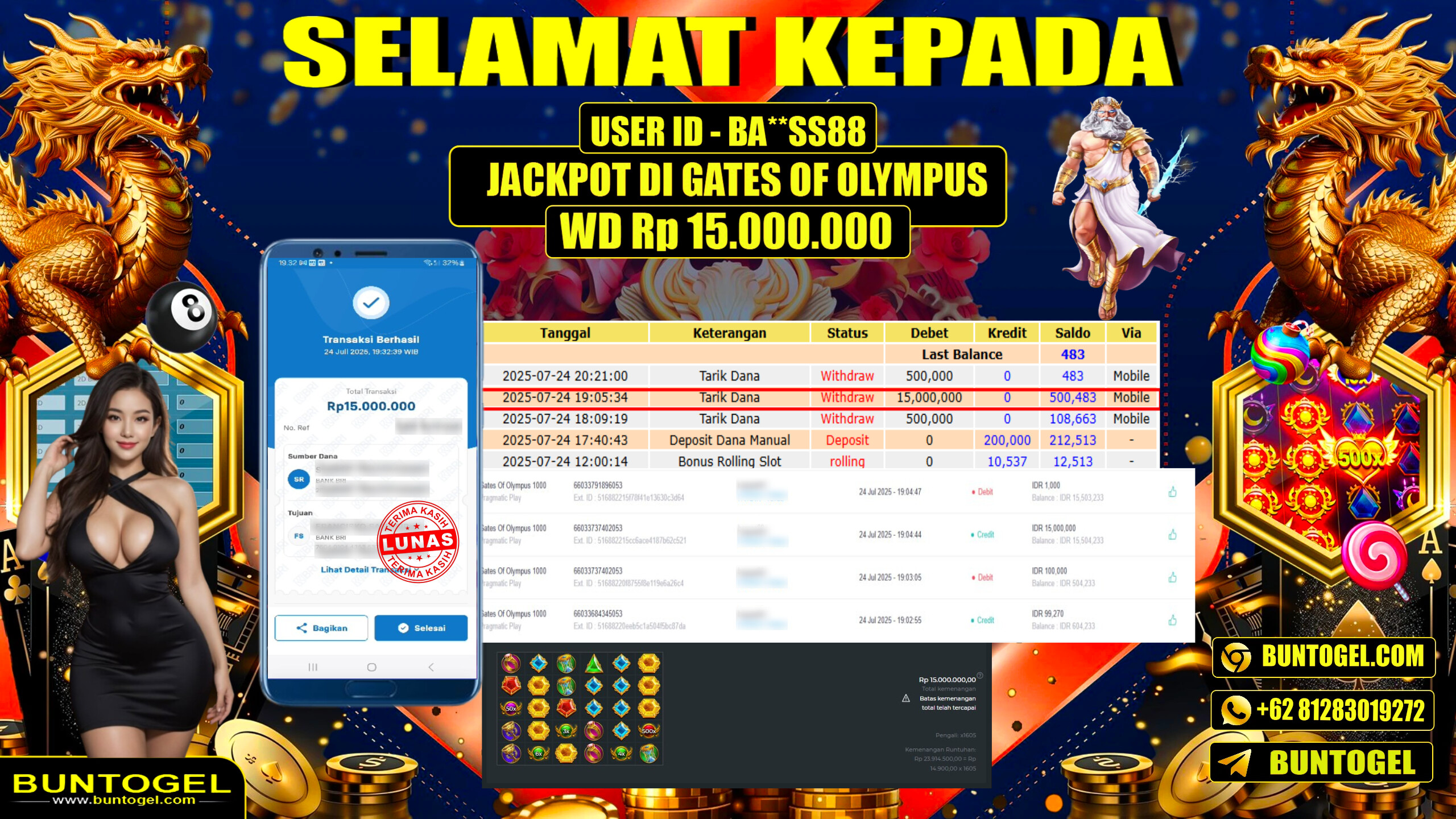 BUKTI BAYAR BUNTOGEL