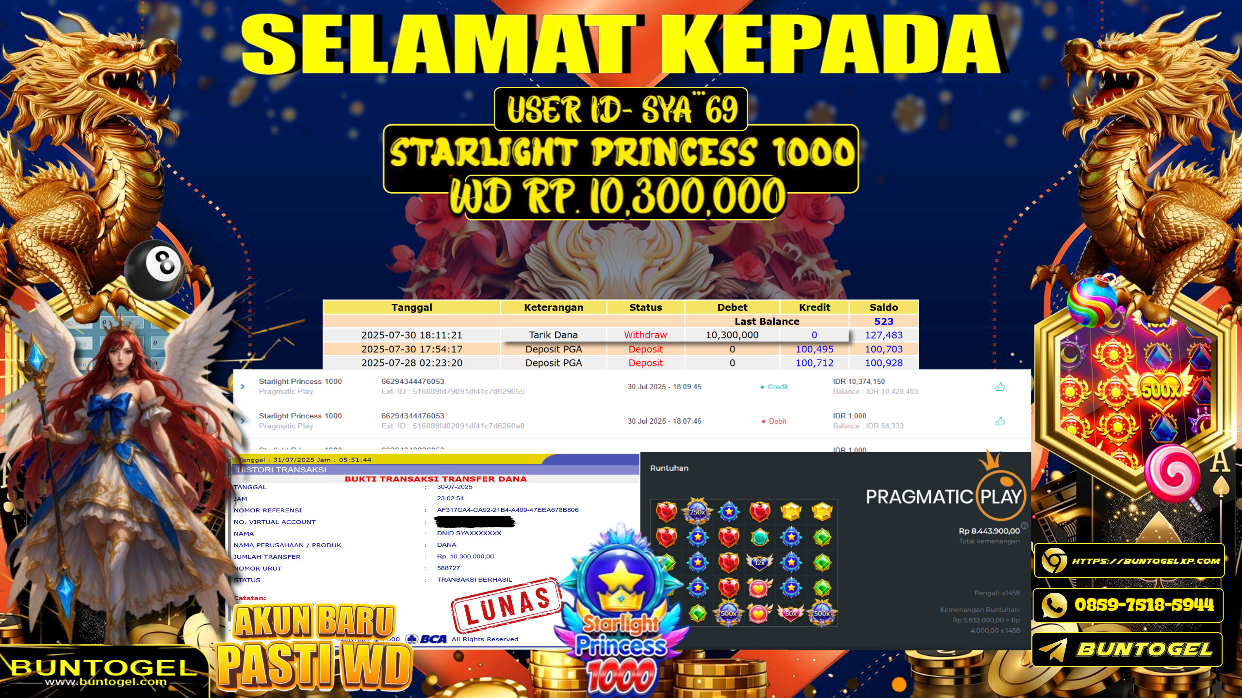 BUKTI BAYAR BUNTOGEL