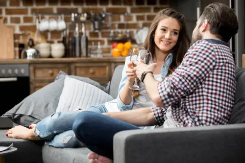 depositphotos 135733154 stock photo couple drinking wine