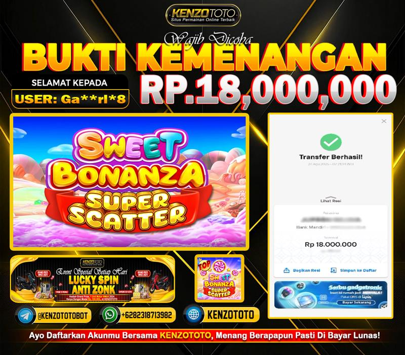 🎉 Bukti Kemenangan Wajib Dicoba! 🎉