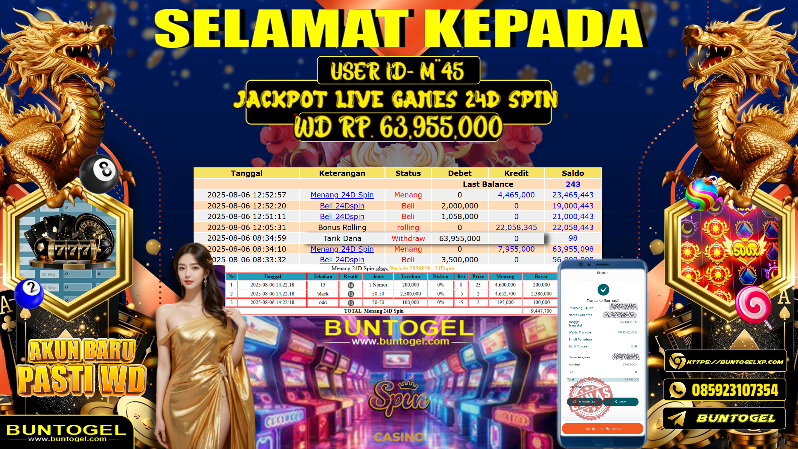 BUKTI BAYAR BUNTOGEL