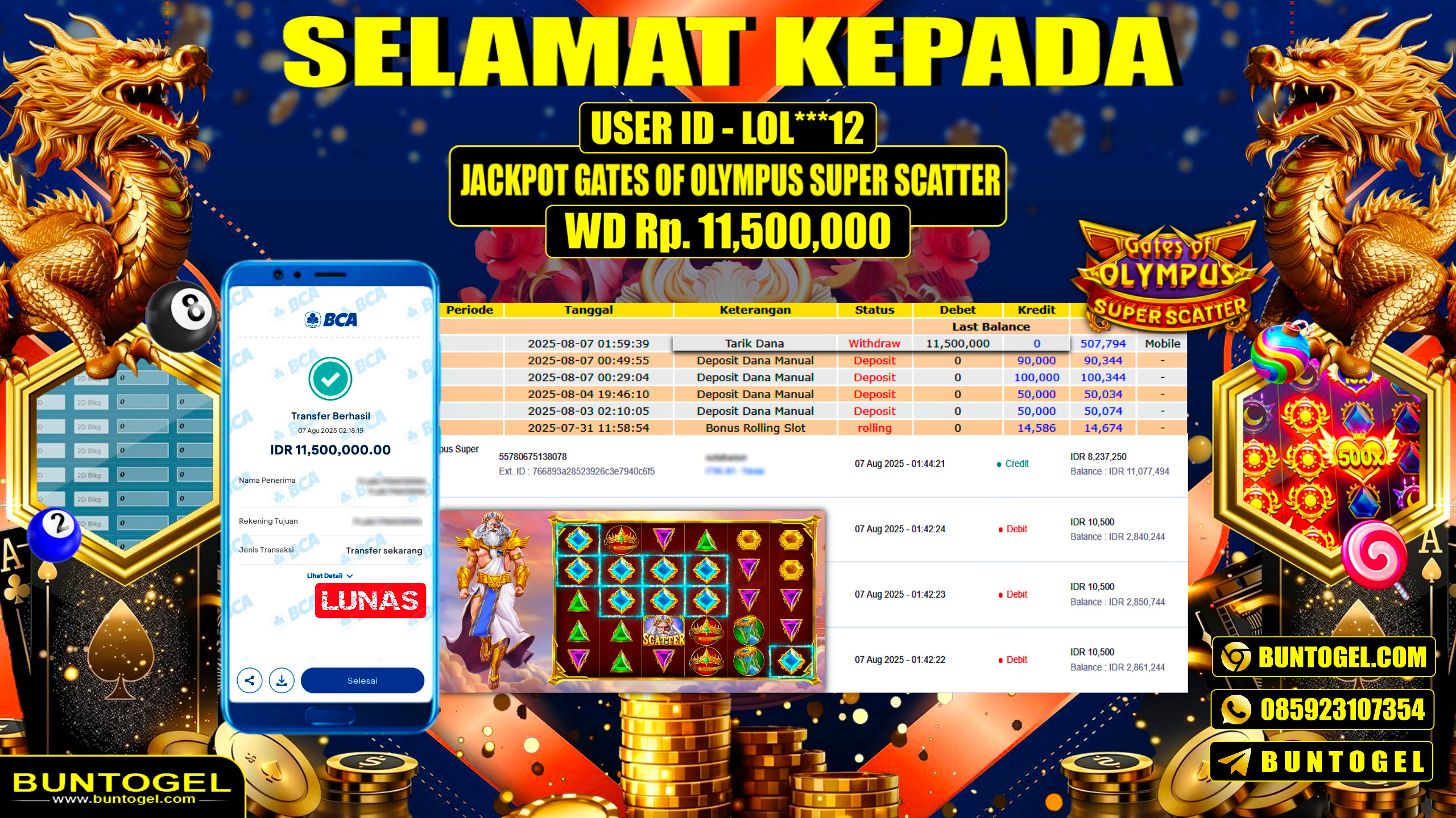 BUKTI BAYAR BUNTOGEL