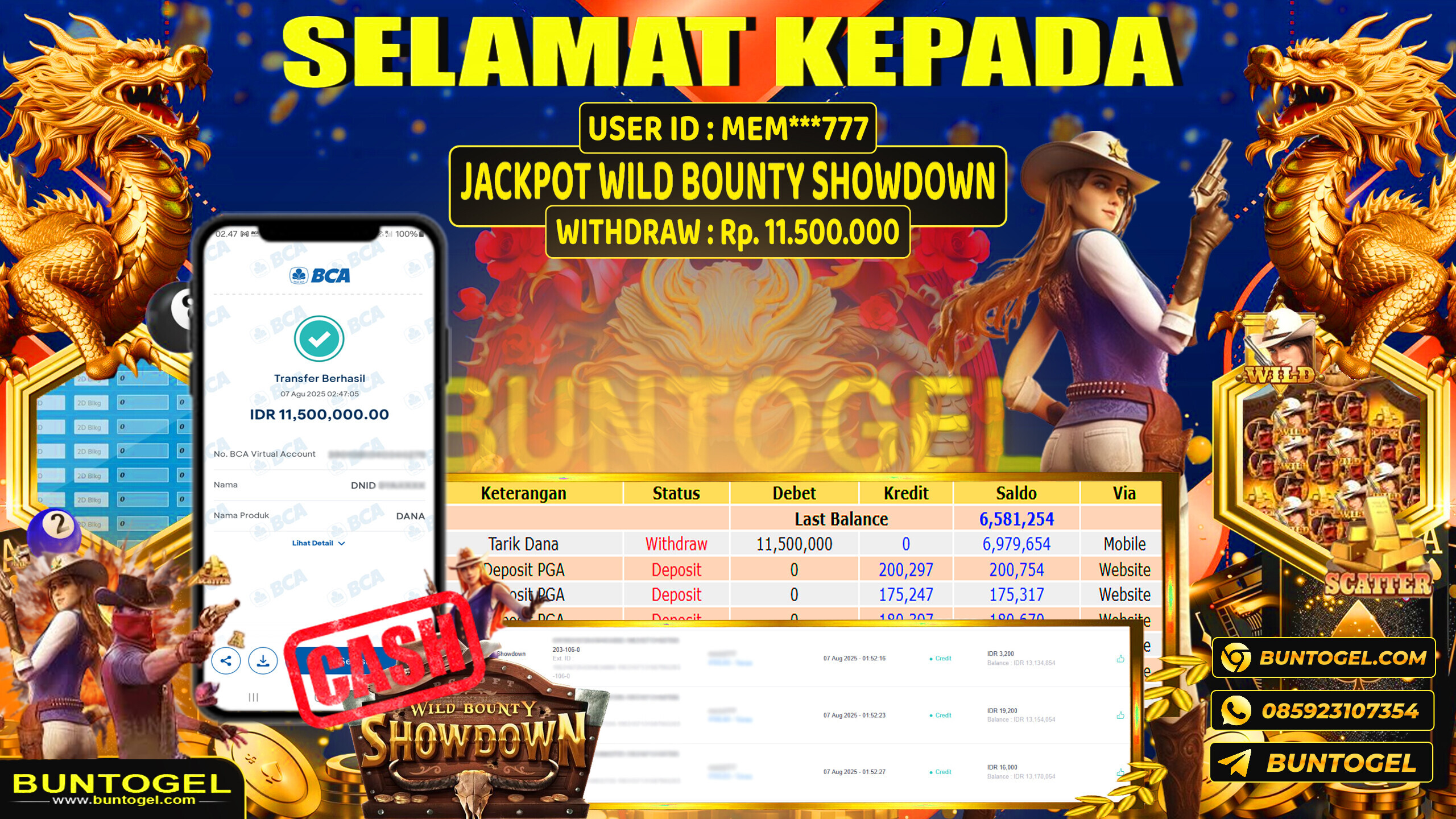 BUKTI BAYAR BUNTOGEL