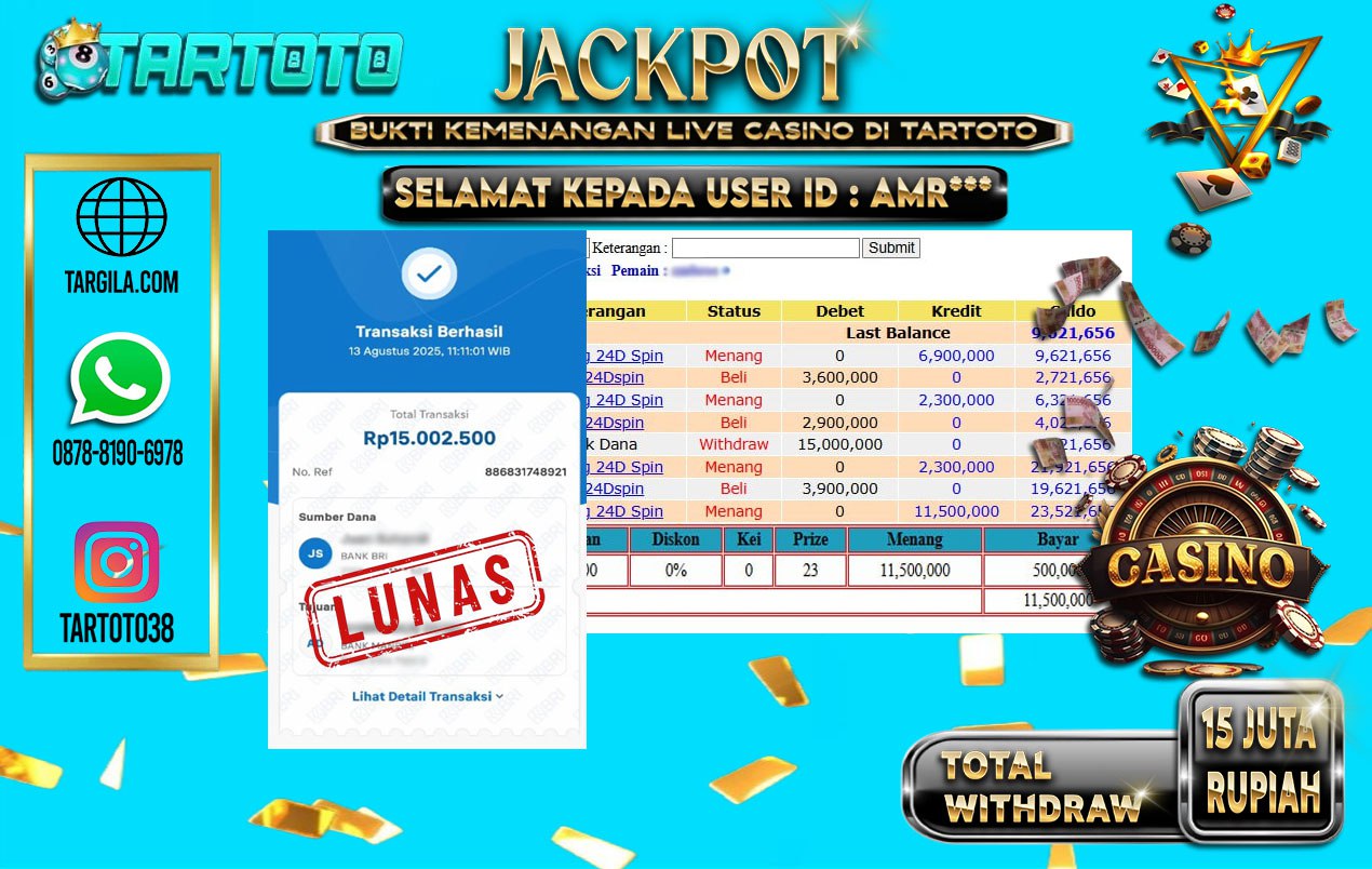 JACKPOT PERMAINAN CASINO