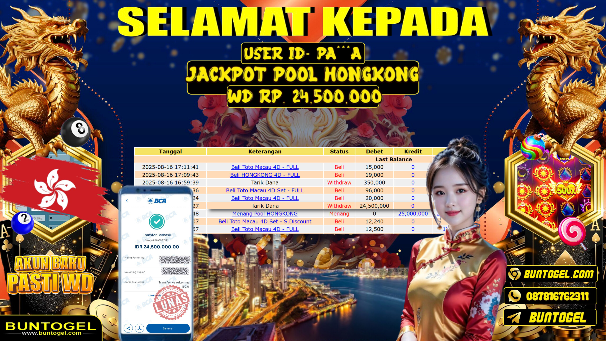 BUKTI BAYAR BUNTOGEL