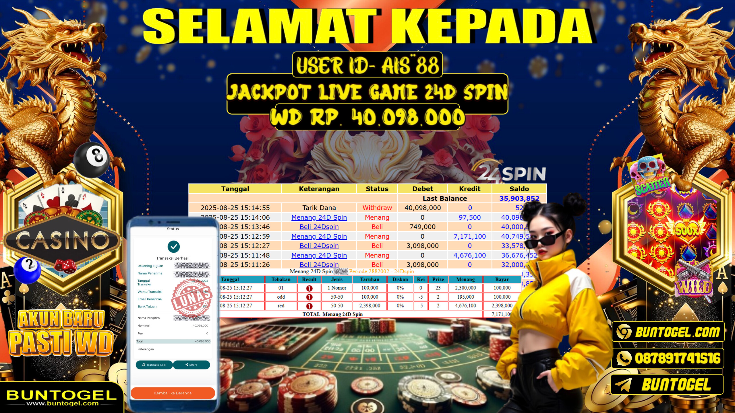 BUKTI BAYAR BUNTOGEL