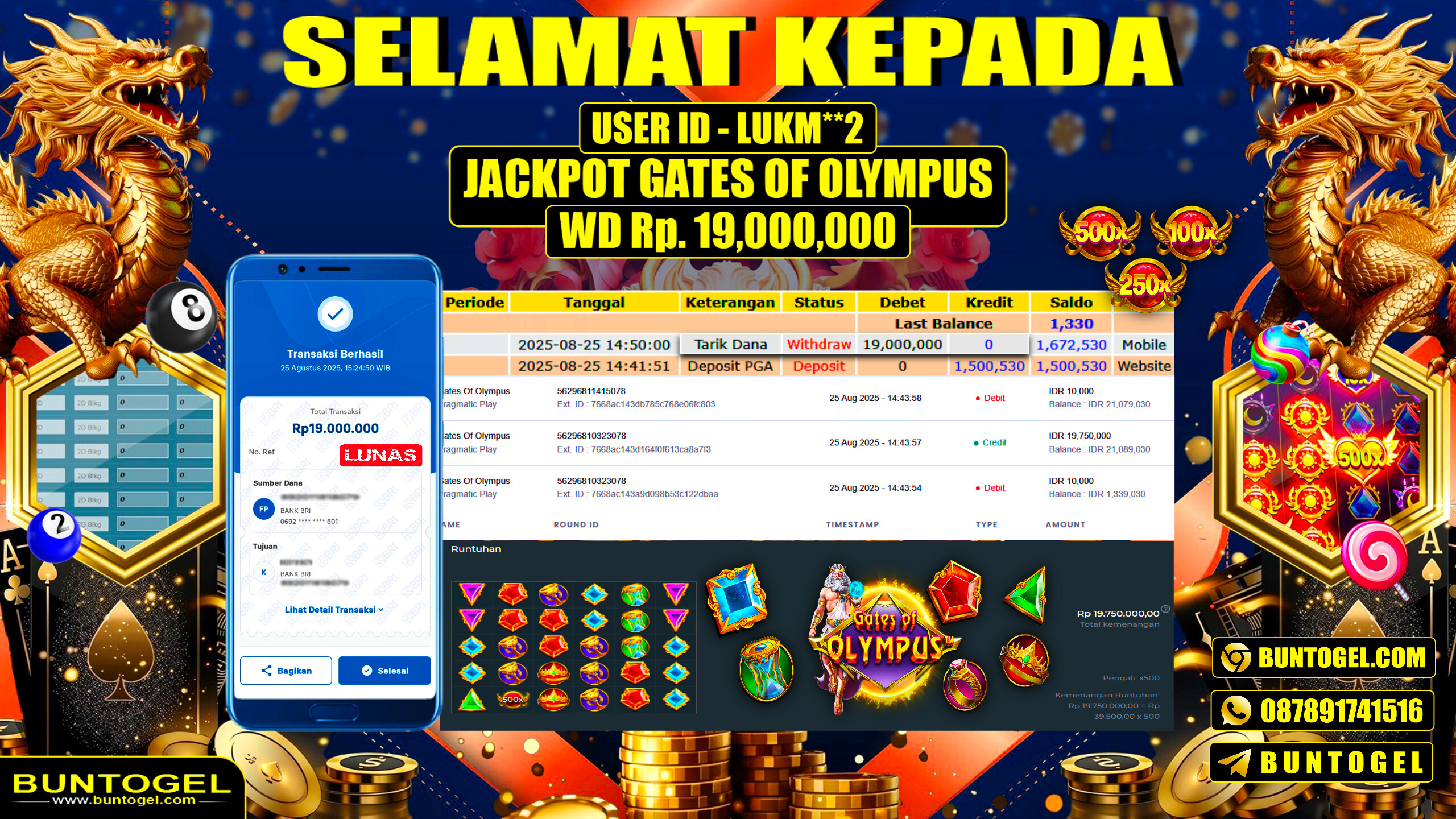 BUKTI BAYAR BUNTOGEL