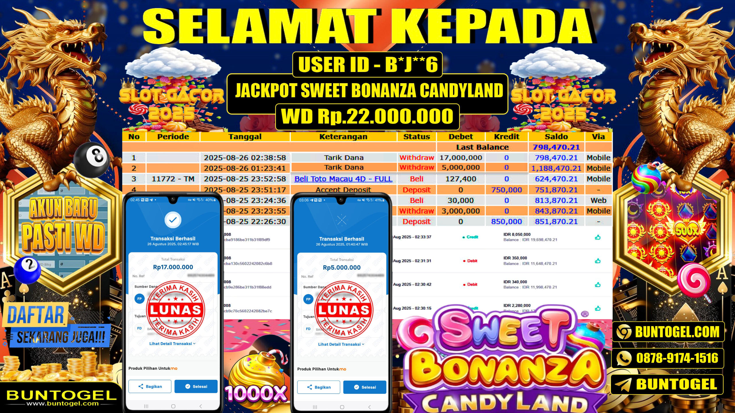 BUKTI BAYAR BUNTOGEL