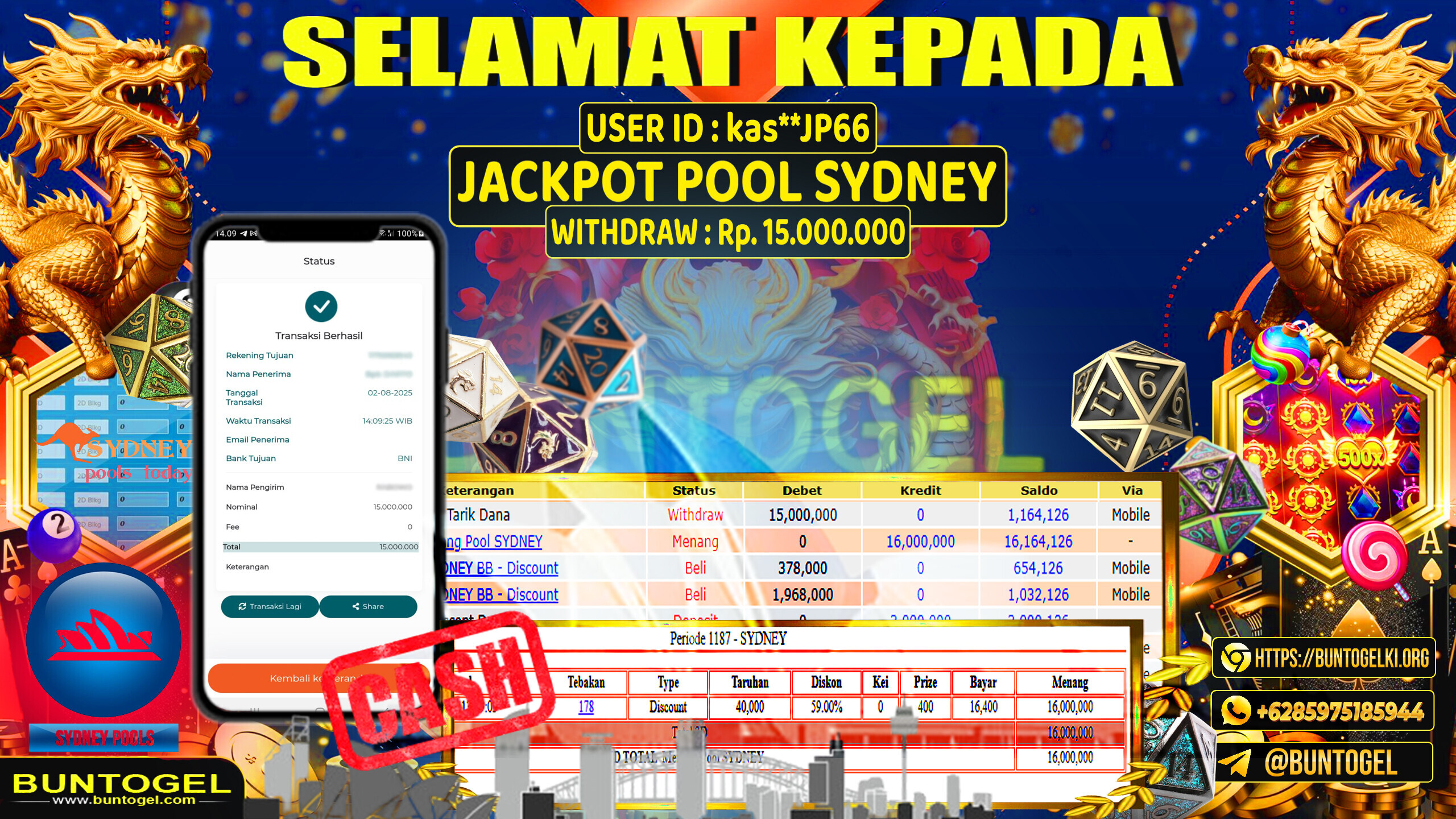 BUKTI BAYAR BUNTOGEL