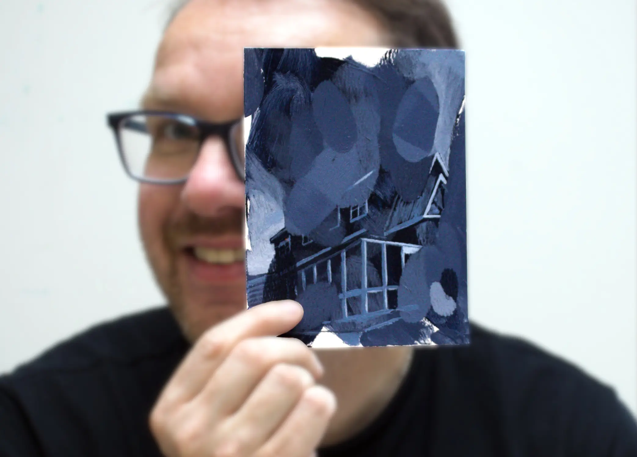 Postcards from San Angelo Residency Painting Project by Bartosz Beda