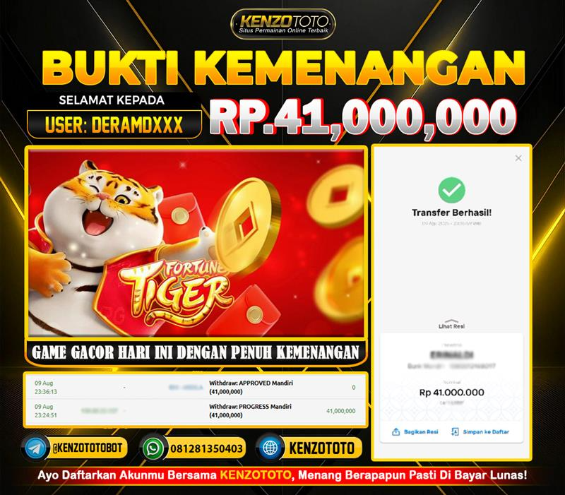 💰 CUAN MENDARAT: RP. 41.000.000 💥