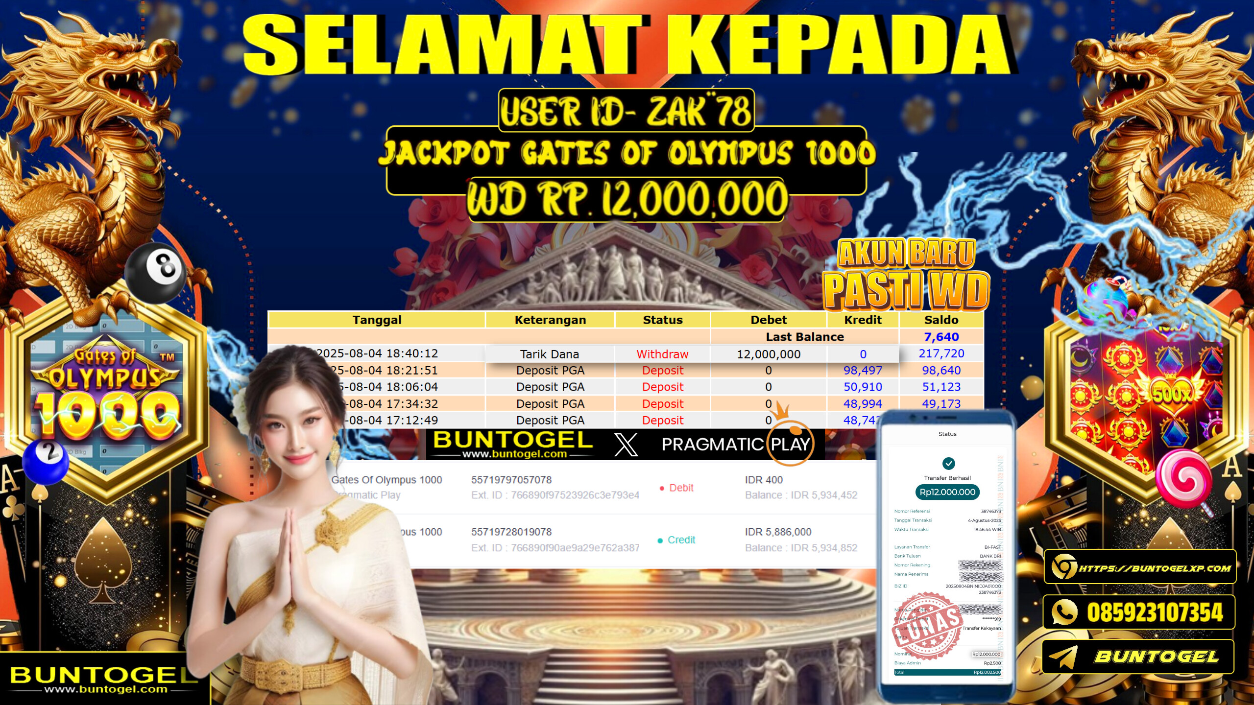 BUKTI BAYAR BUNTOGEL