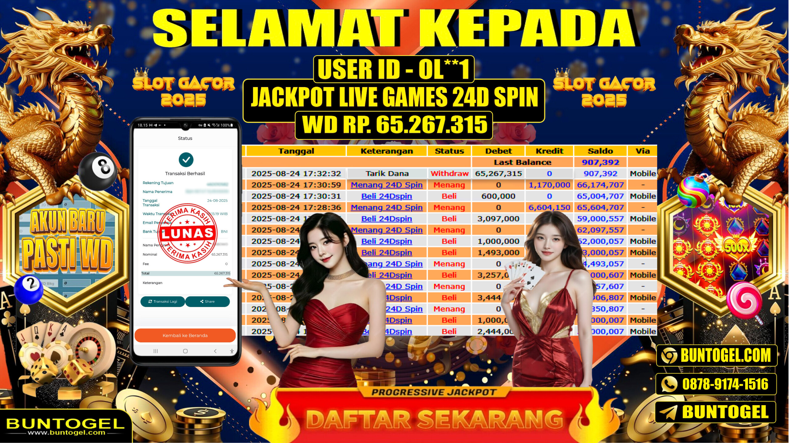 BUKTI BAYAR BUNTOGEL