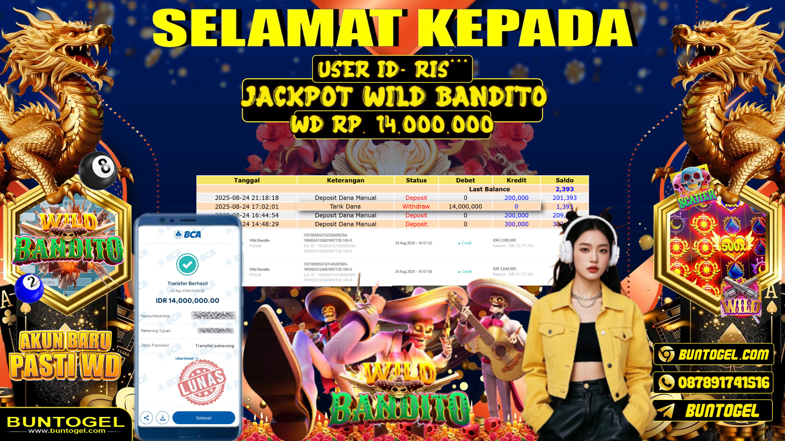 BUKTI BAYAR BUNTOGEL