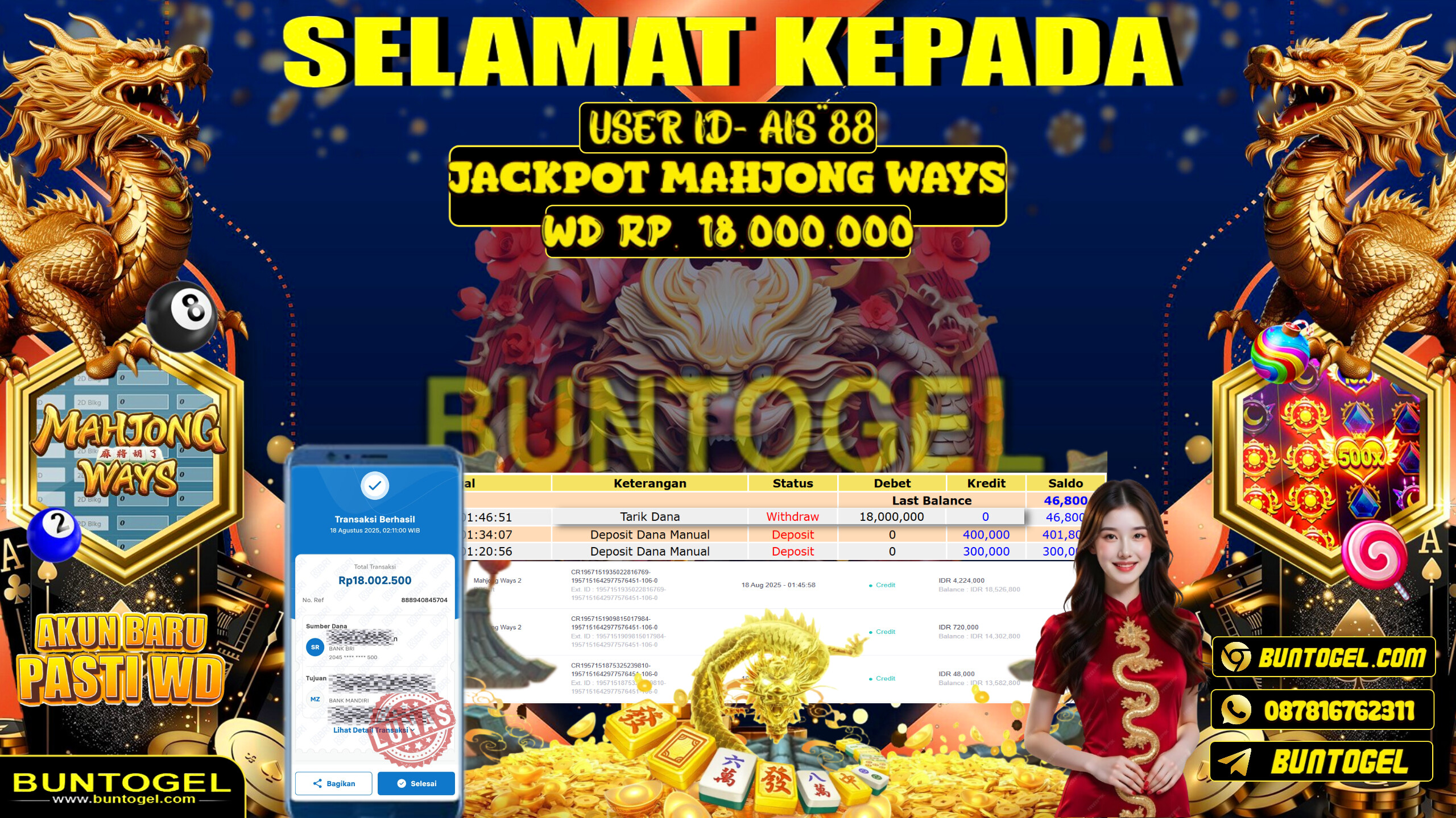 BUKTI BAYAR BUNTOGEL