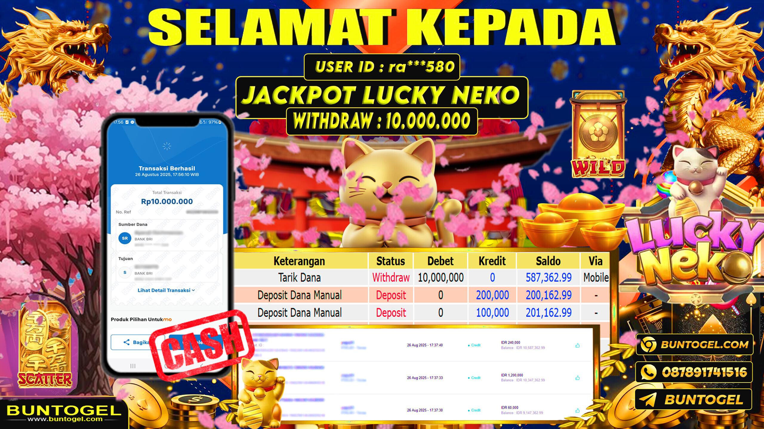 BUKTI BAYAR BUNTOGEL