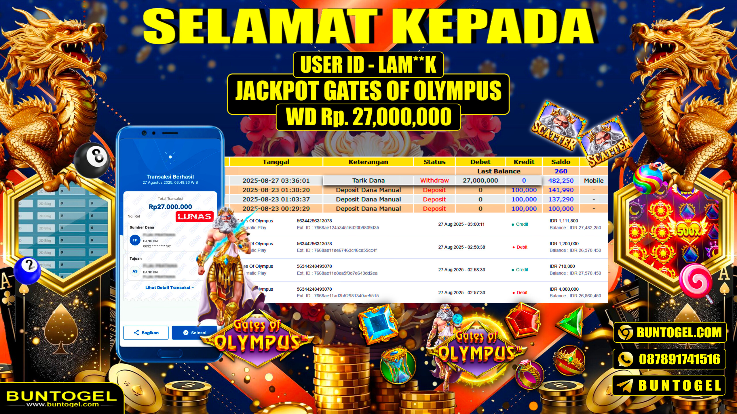 BUKTI BAYAR BUNTOGEL