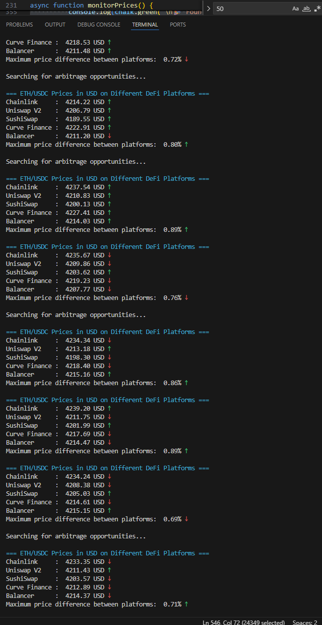 Arbitrage Flow