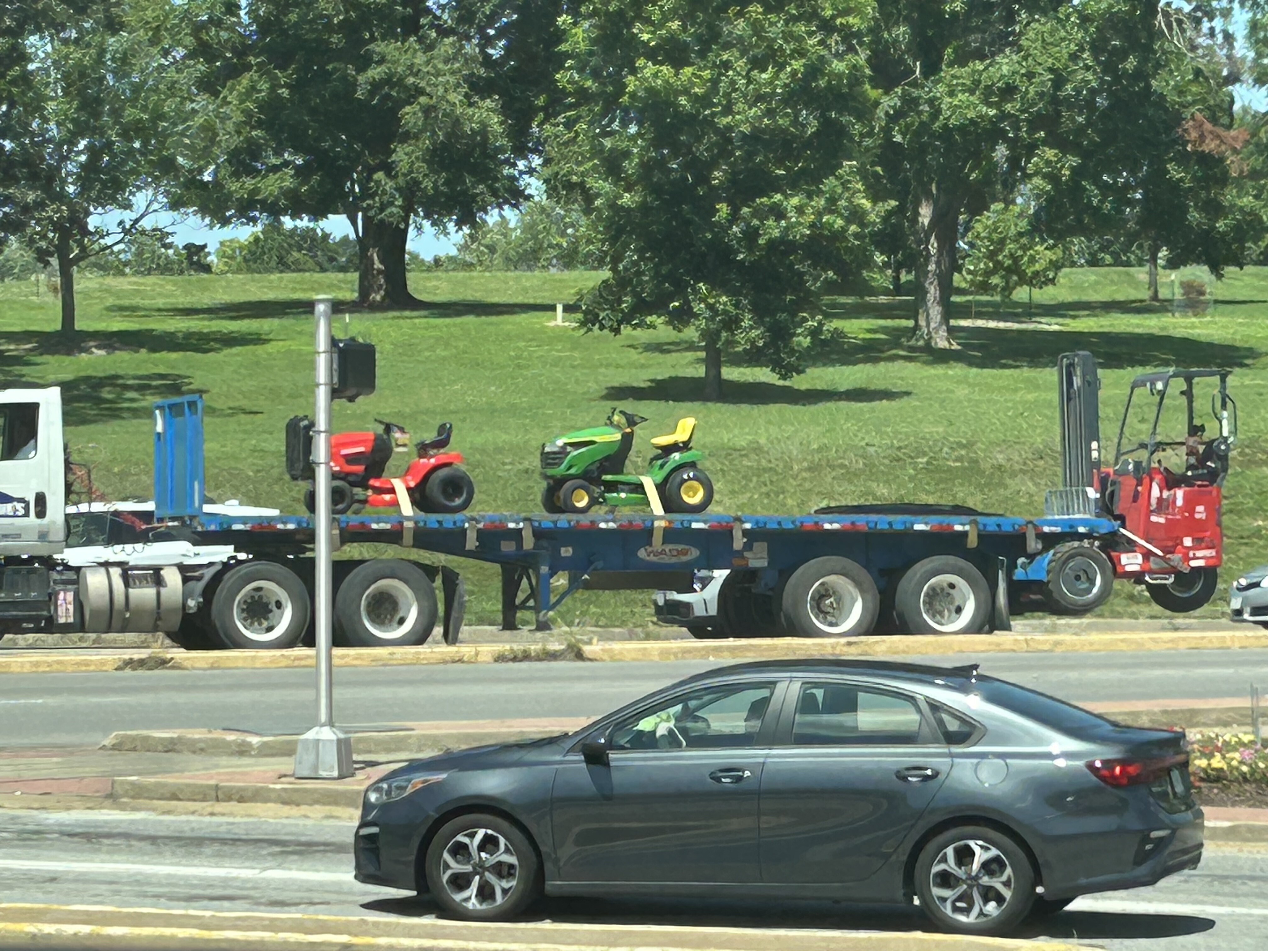 sir you need a bigger trailer