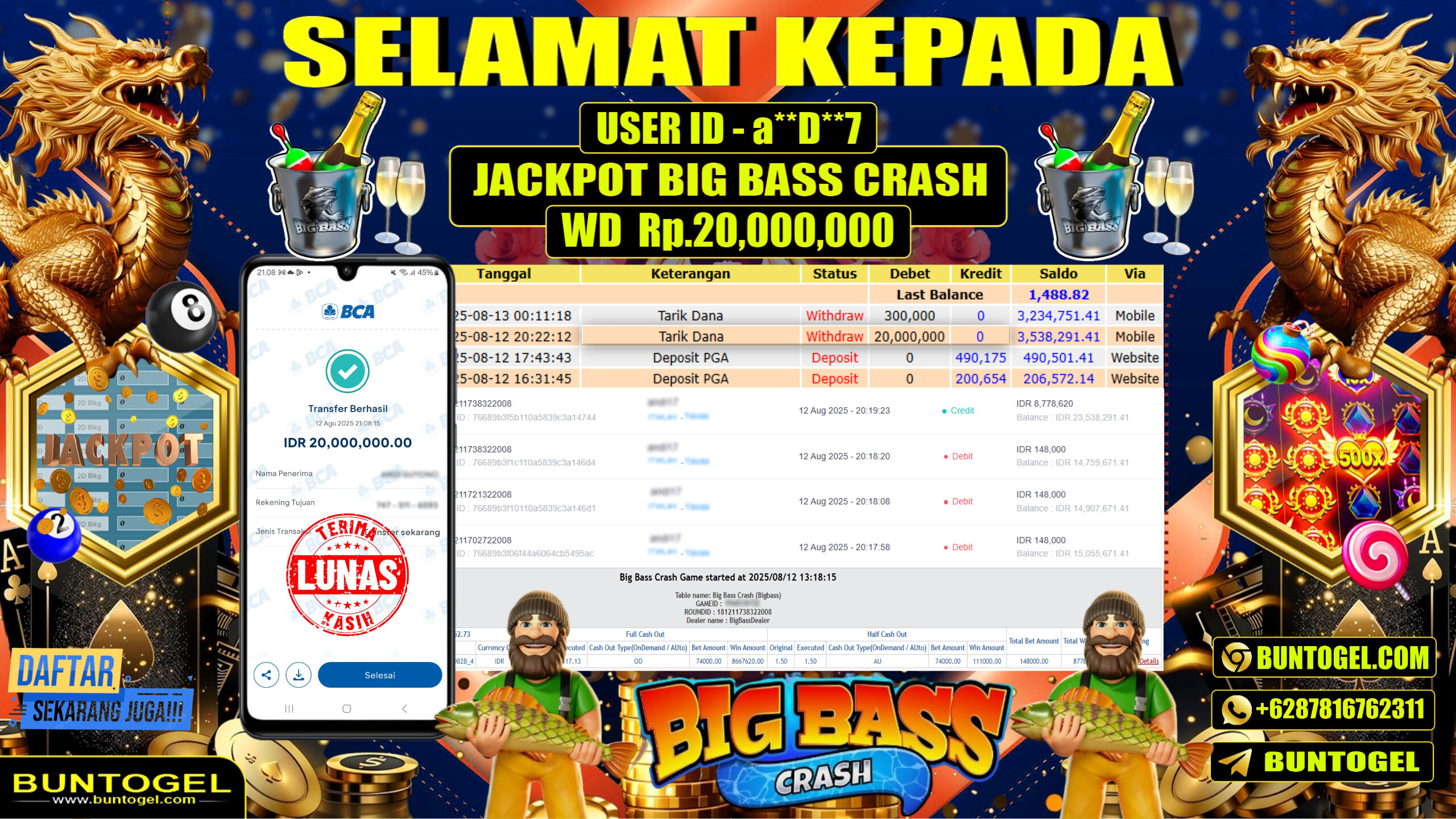 BUKTI BAYAR BUNTOGEL