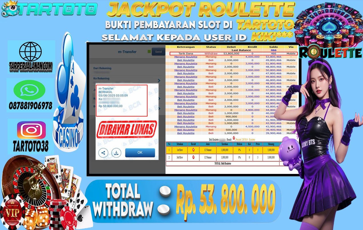 JACKPOT PERMAINAN ROULETTE