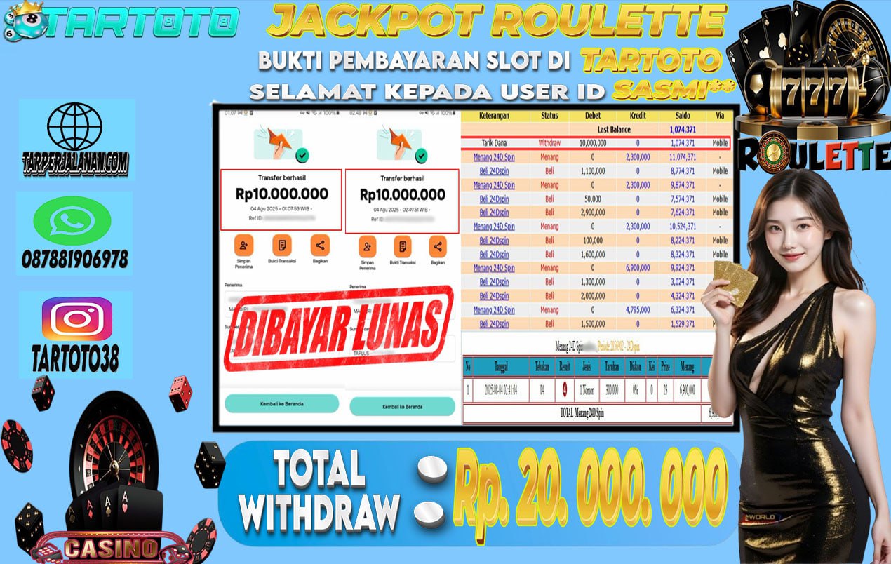 JACKPOT PERMAINAN ROULETTE