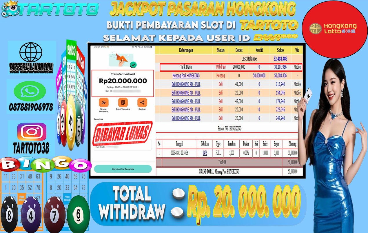 JACKPOT PERMAINAN TOGEL HONGKONG