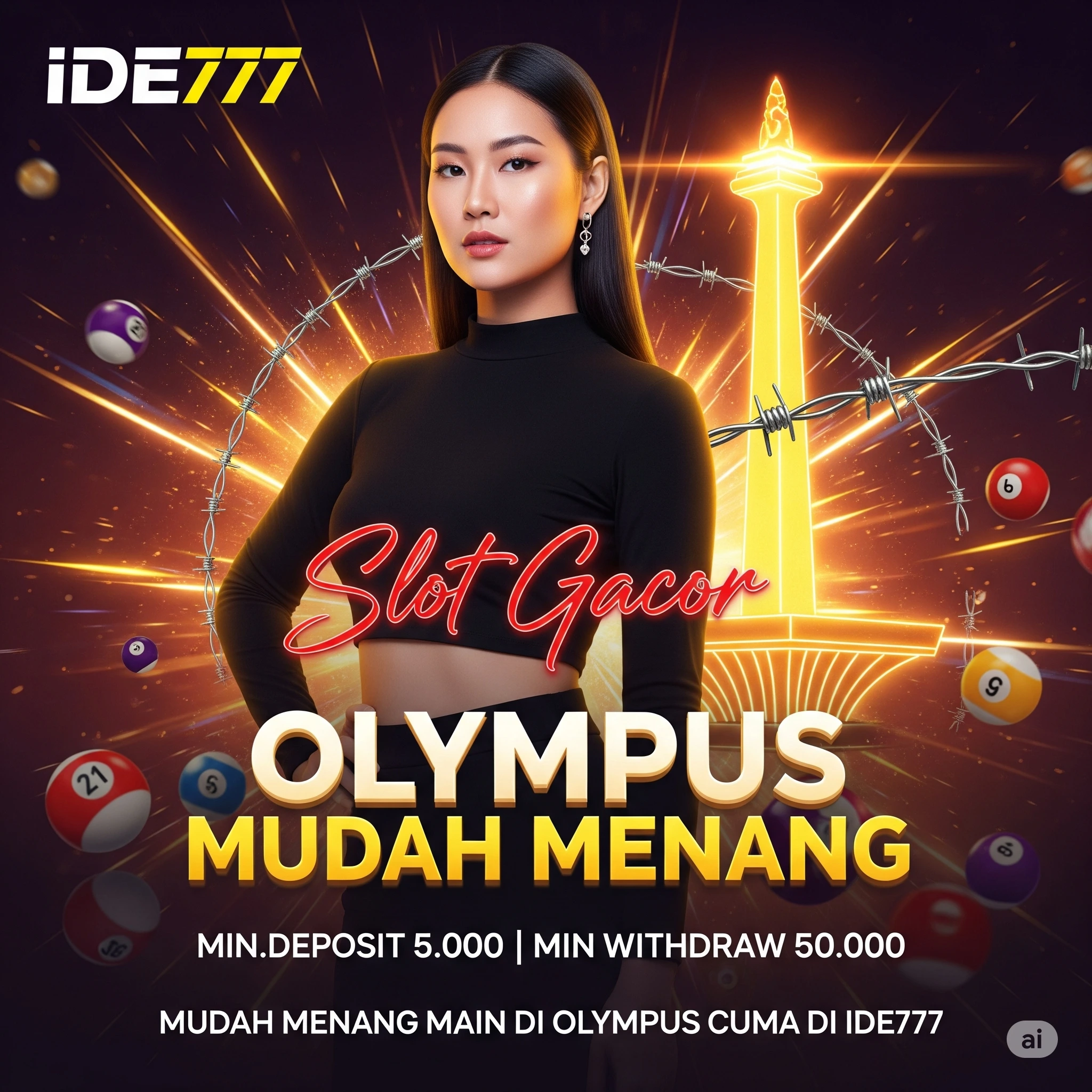 IDE777 - SITUS MAIN OLYMPUS JAMIN MENANG 100%