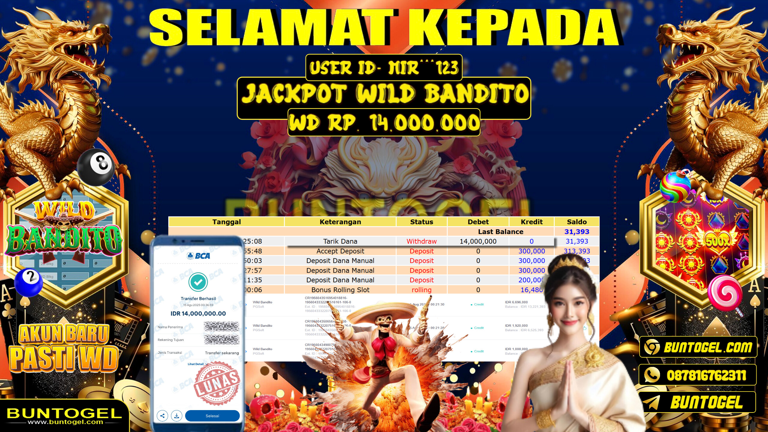 BUKTI BAYAR BUNTOGEL